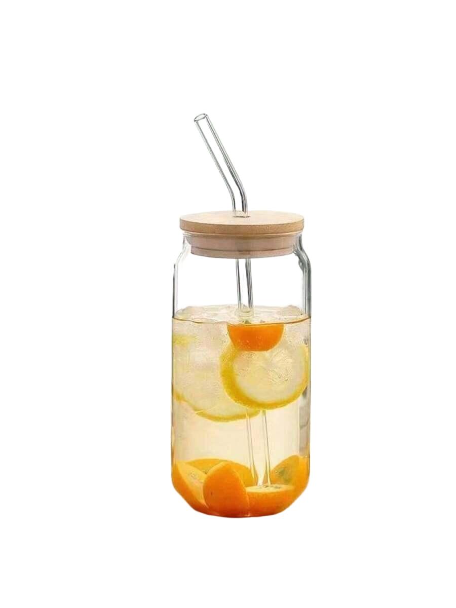 słoik ze słomką 500ml