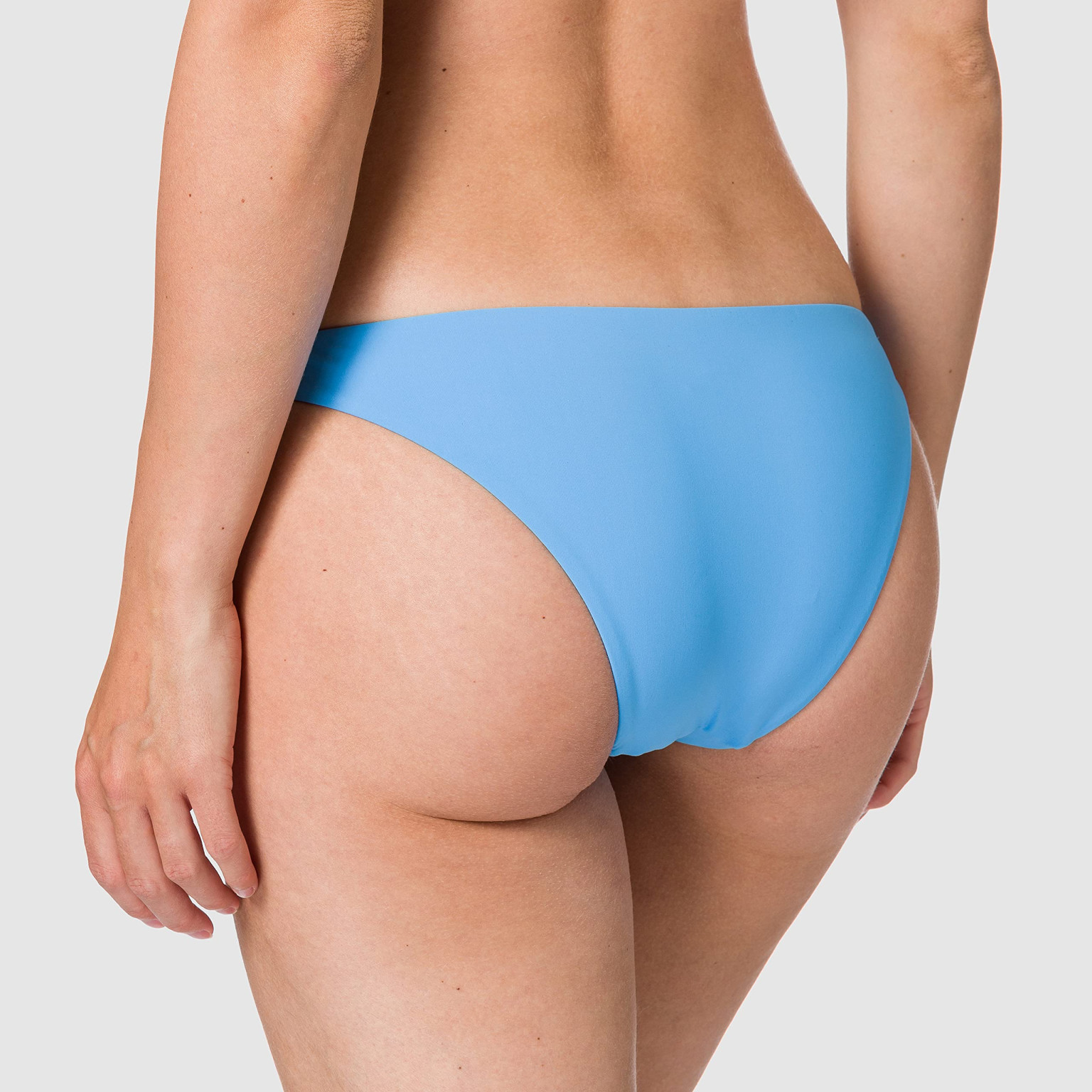 niebieski dół od bikini figi