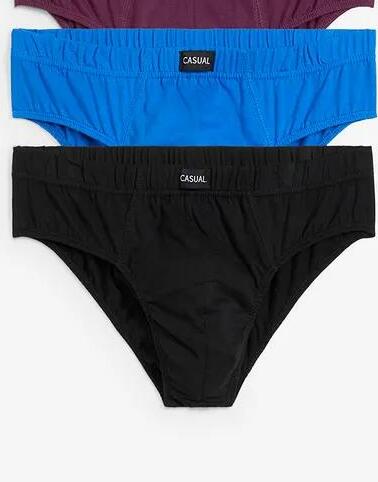 czarne majtki slipy 2-pack