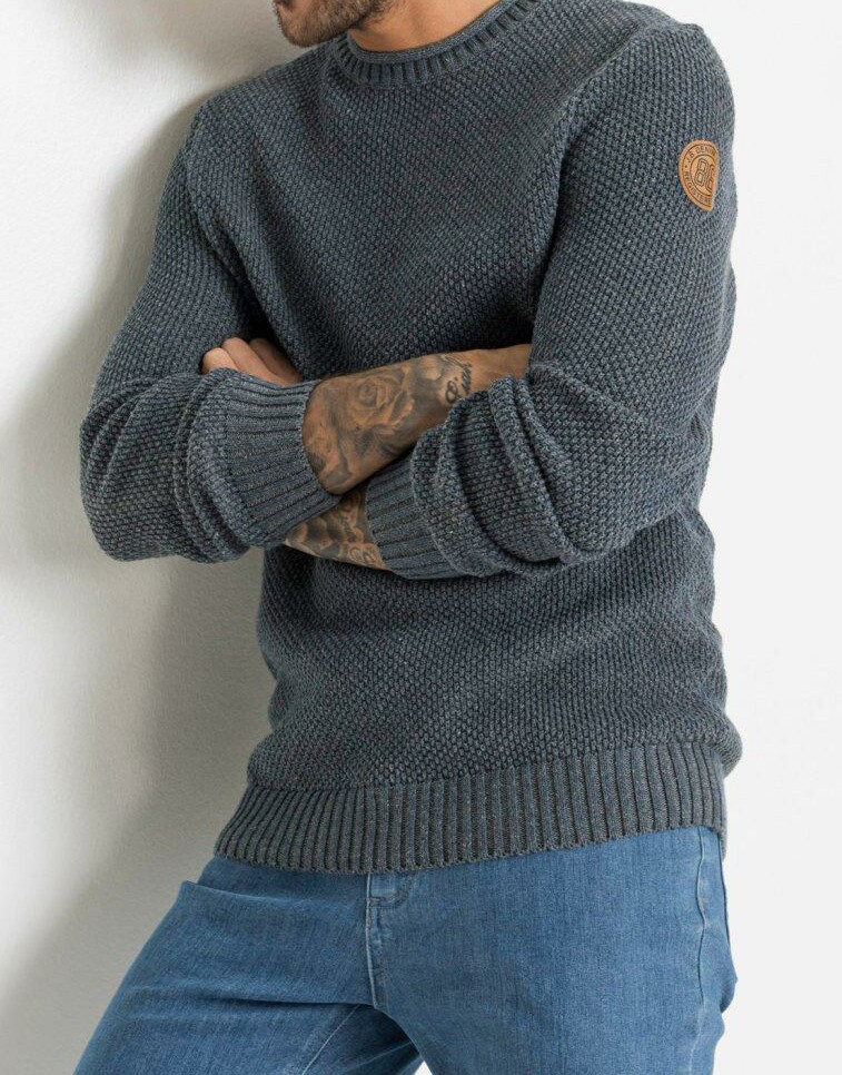 SWETER MĘSKI BAWEŁNIANY WKŁADANY
