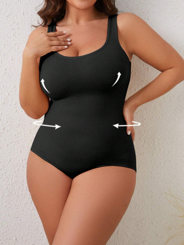 CZARNE MODELUJĄCE BODY
