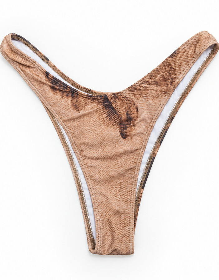 DÓŁ OD BIKINI ANIMAL PRINT
