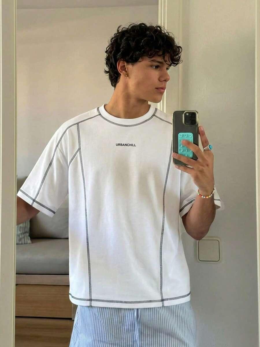 biały t-shirt krótki rękaw