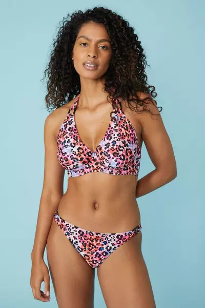 DÓŁ OD BIKINI animal print