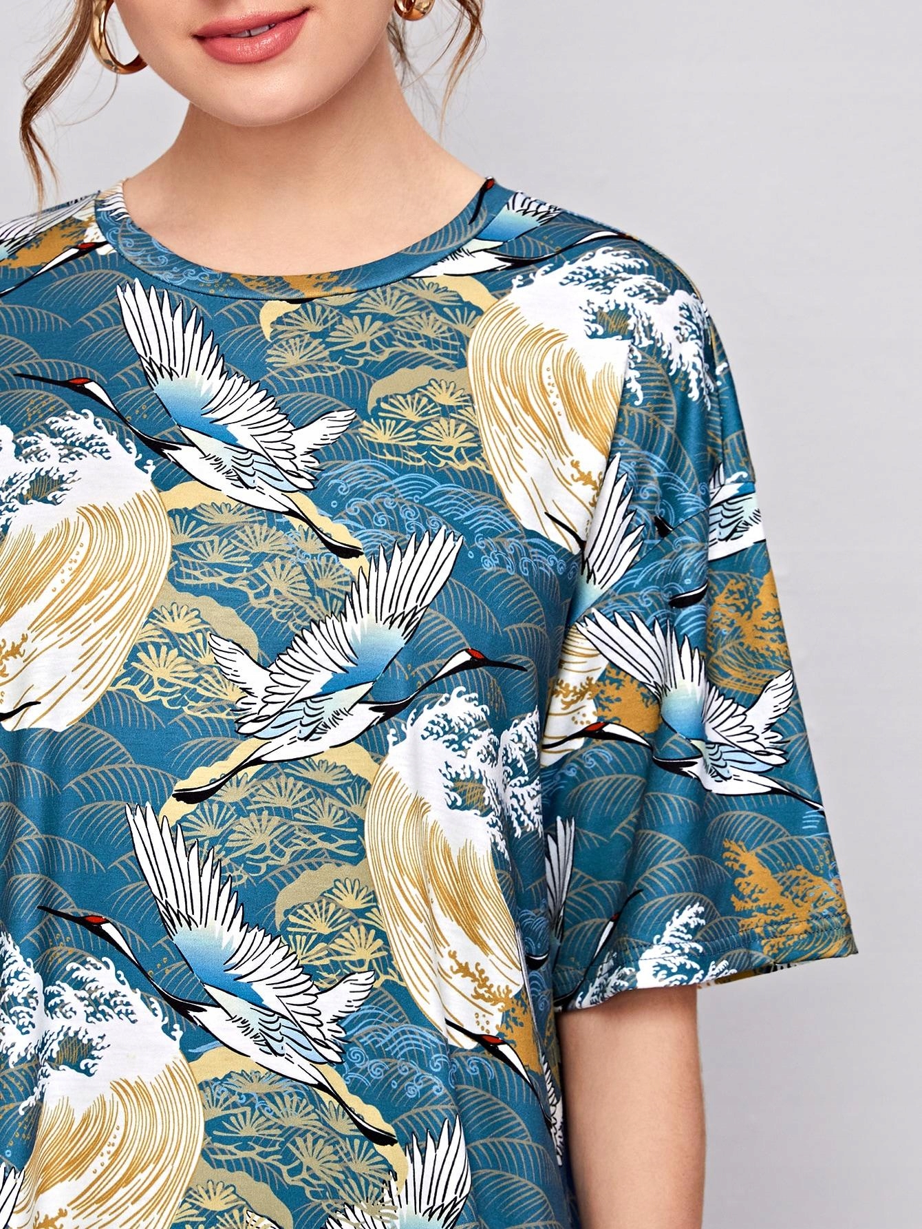 maxi sukienka print