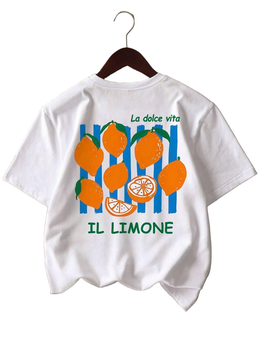 CHŁOPIĘCY T-SHIRT Z NADRUKIEM 5Y