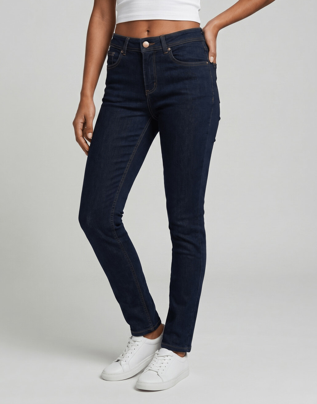 spodnie rurki jeans
