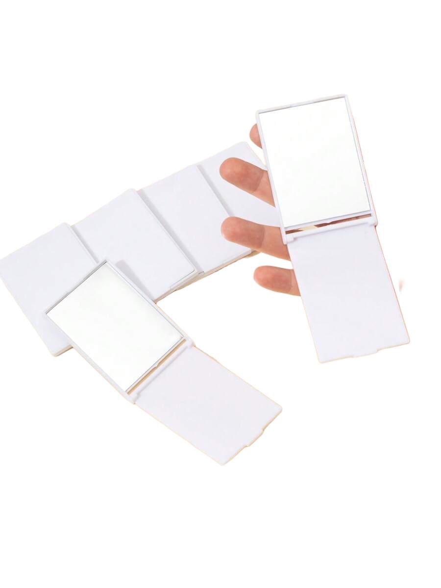 białe składane lusterko 7-pack