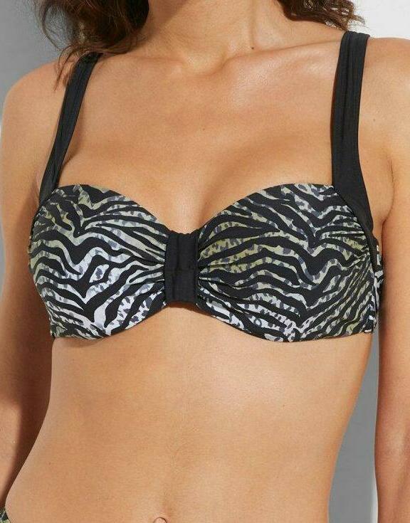 GÓRA OD BIKINI Z WZOREM