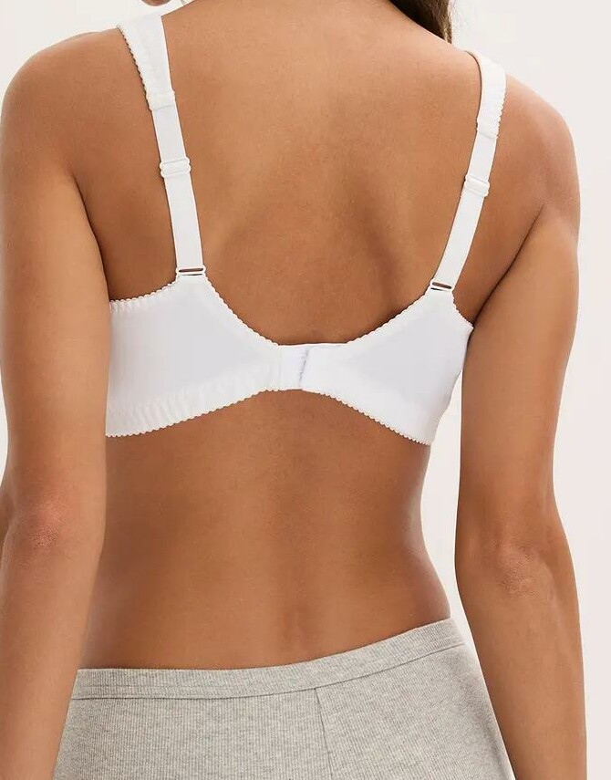 BIUSTONOSZ DAMSKI PLUS SIZE MIĘKKI Z ZAPIĘCIEM Z TYŁU