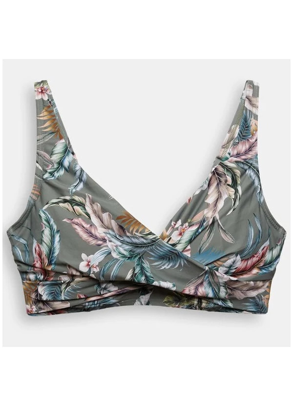 GÓRA OD BIKINI tropical print