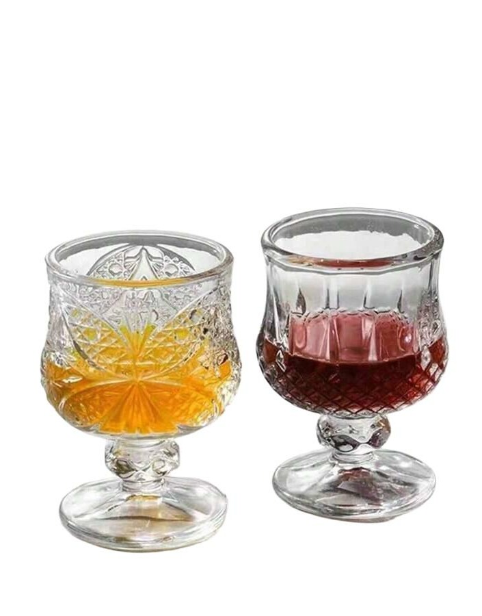 szklane kieliszki 6-pack