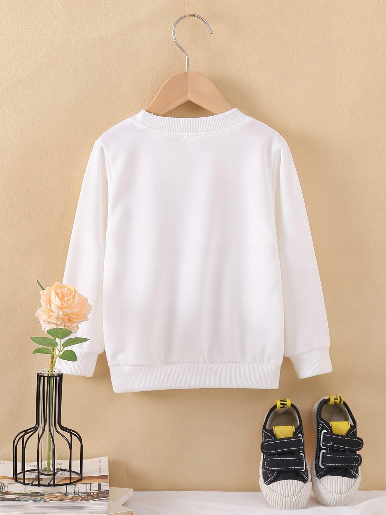 BIAŁA BLUZA PRINT