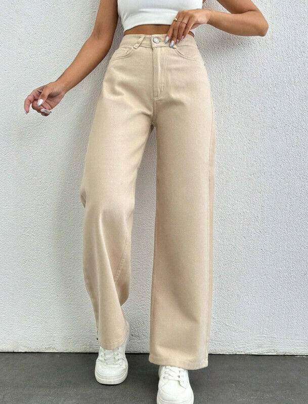 SPODNIE JEANS WYSOKI STAN