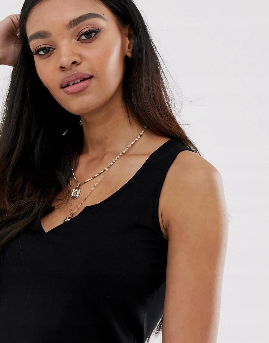 czarny top basic