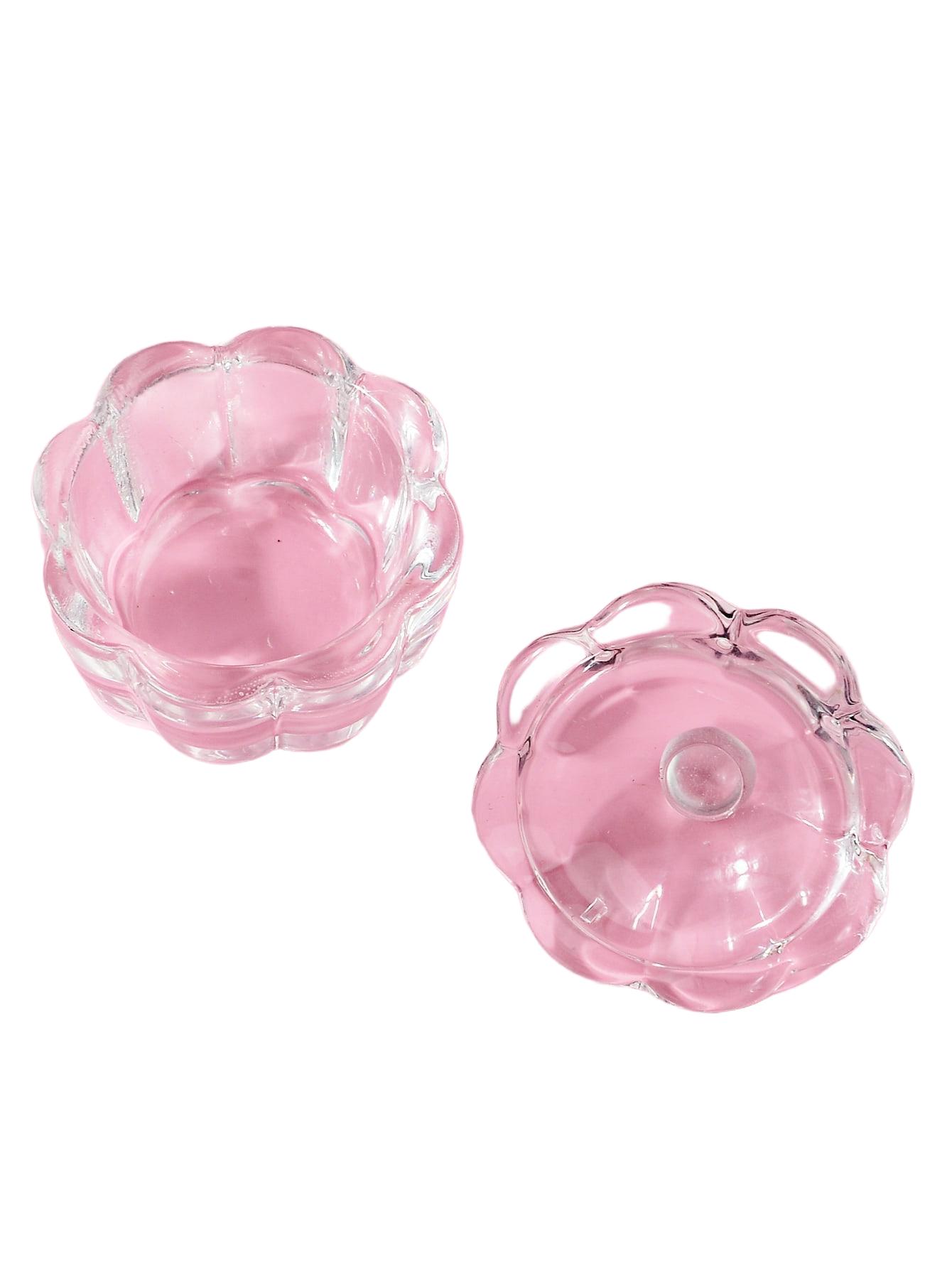 szklany pojemnik do czyszczenia pędzli manicure