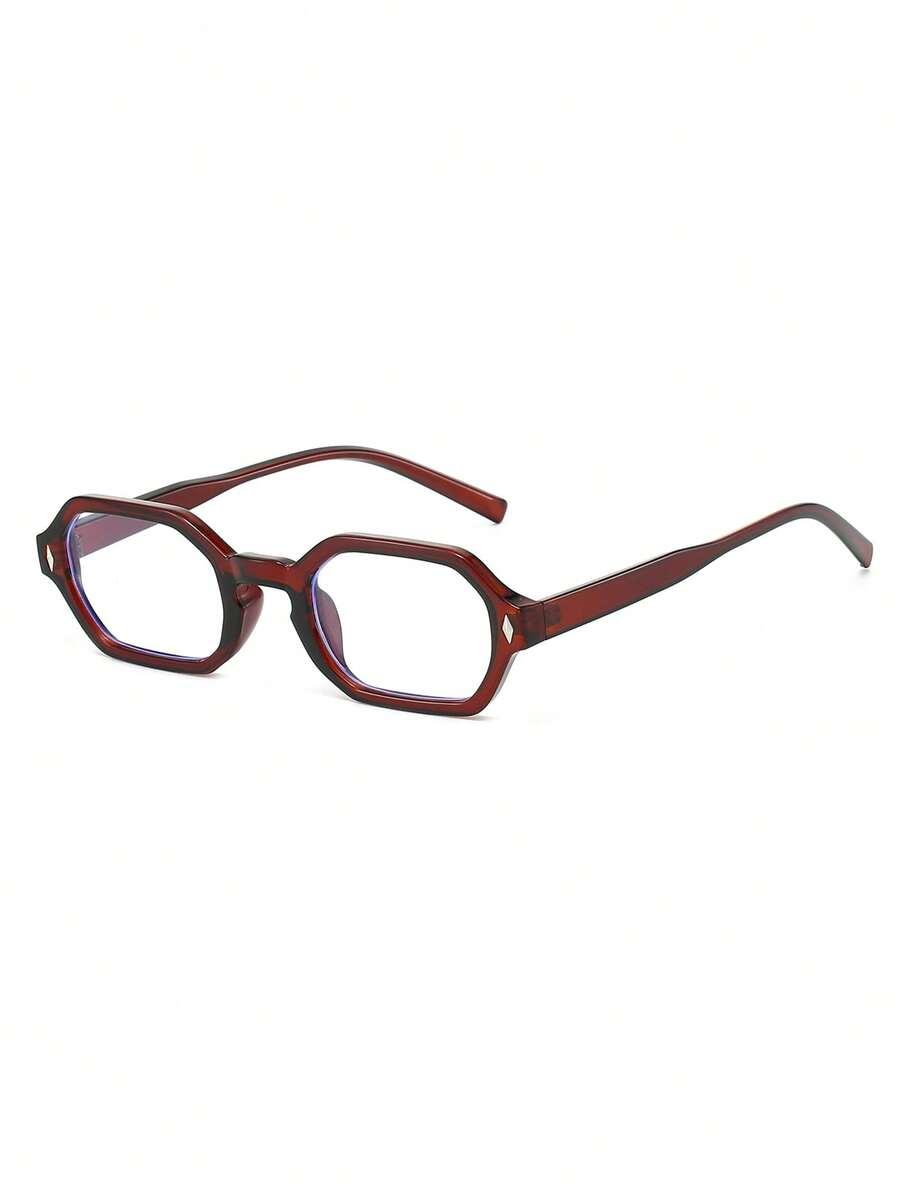 bordowe okulary zerówki