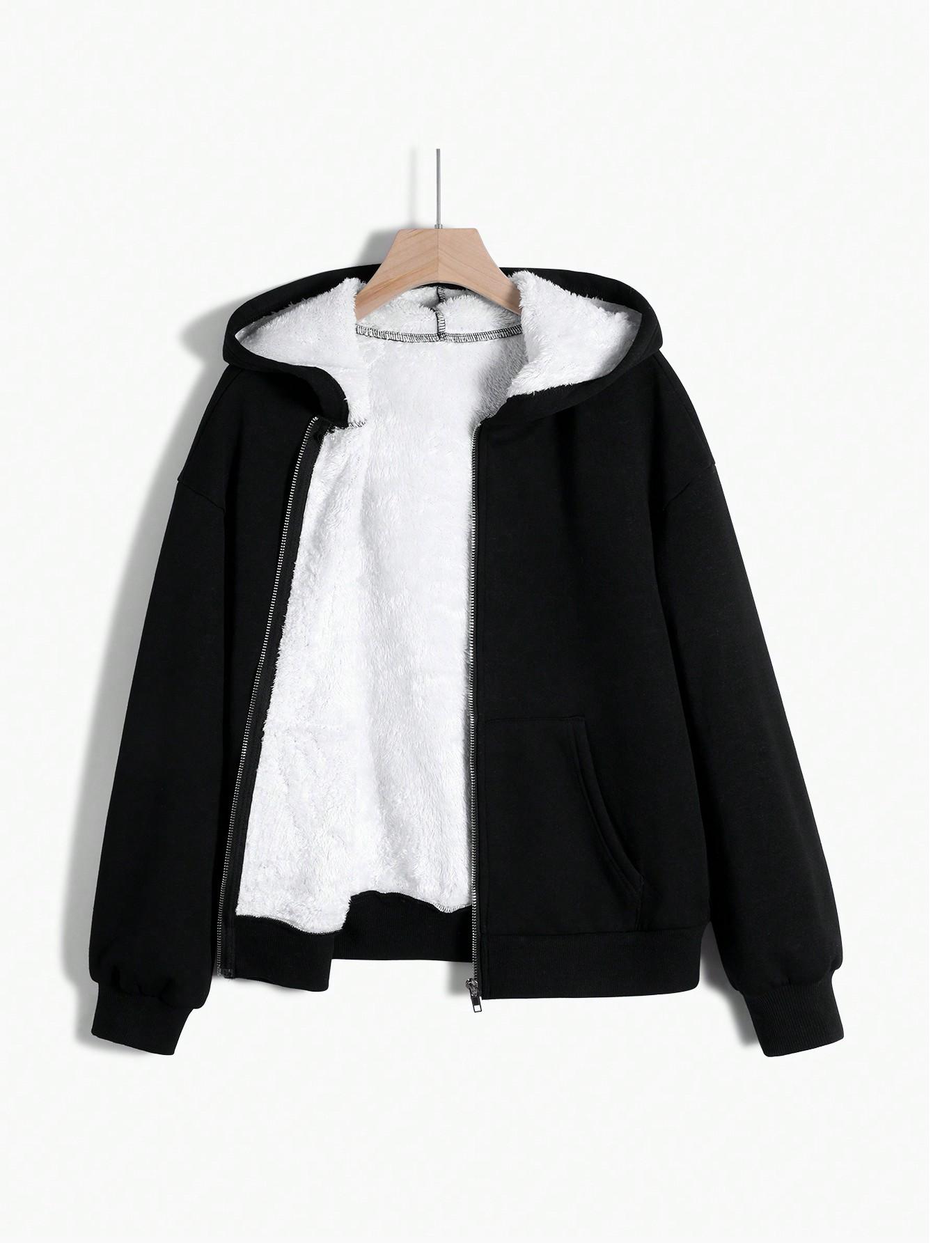OCIEPLANA BLUZA Z KAPTUREM