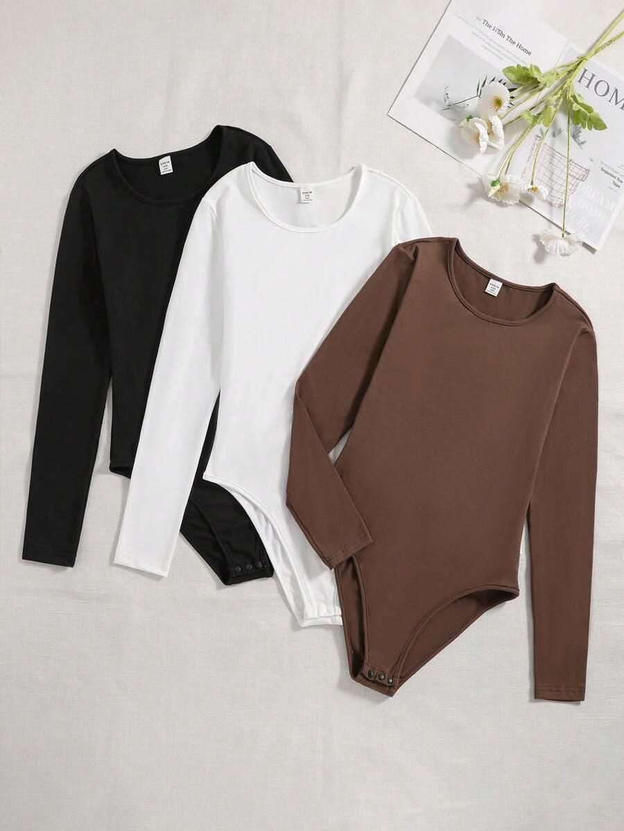 BODY 3-PACK DŁUGI RĘKAW 