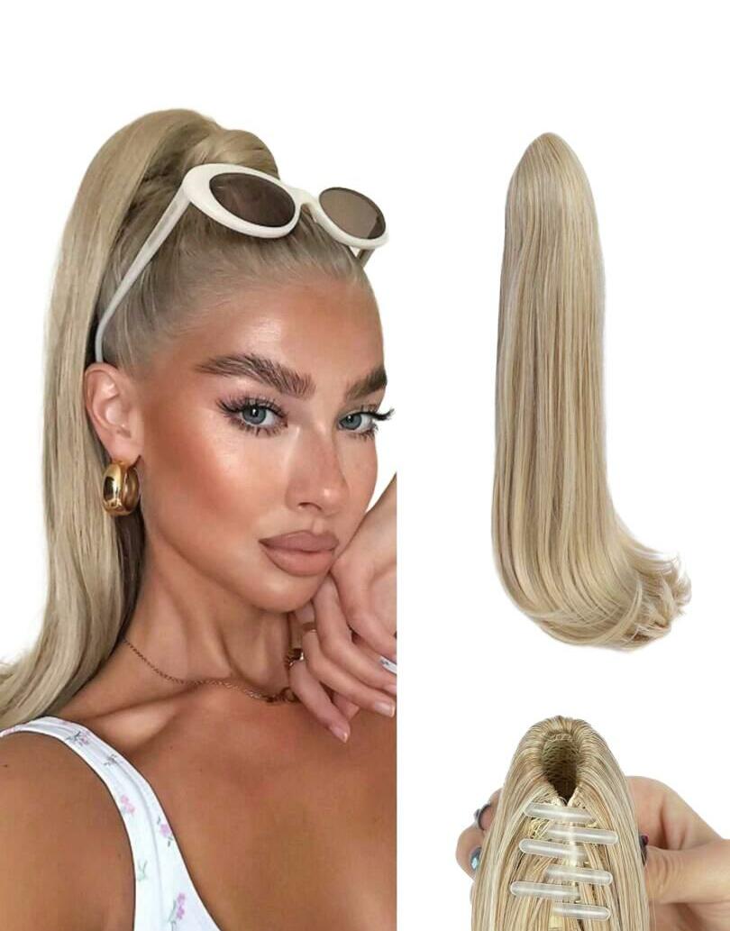 SZTUCZNE WŁOSY KUCYK BLOND