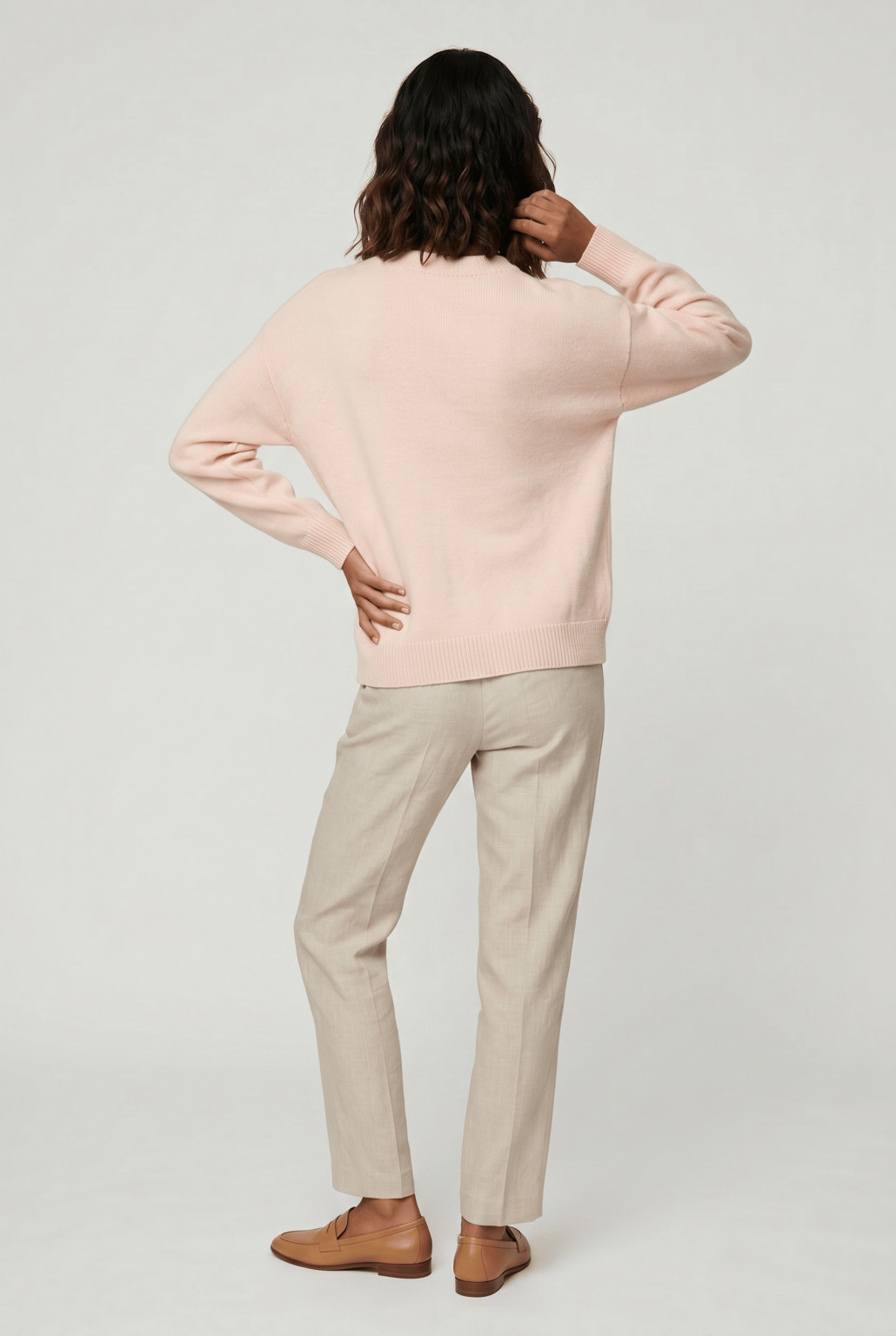 sweter haft kwiaty