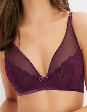 BIUSTONOSZ BRALETTE Z KORONKĄ 