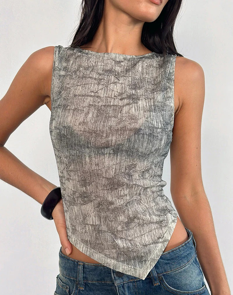 szary top asymetria