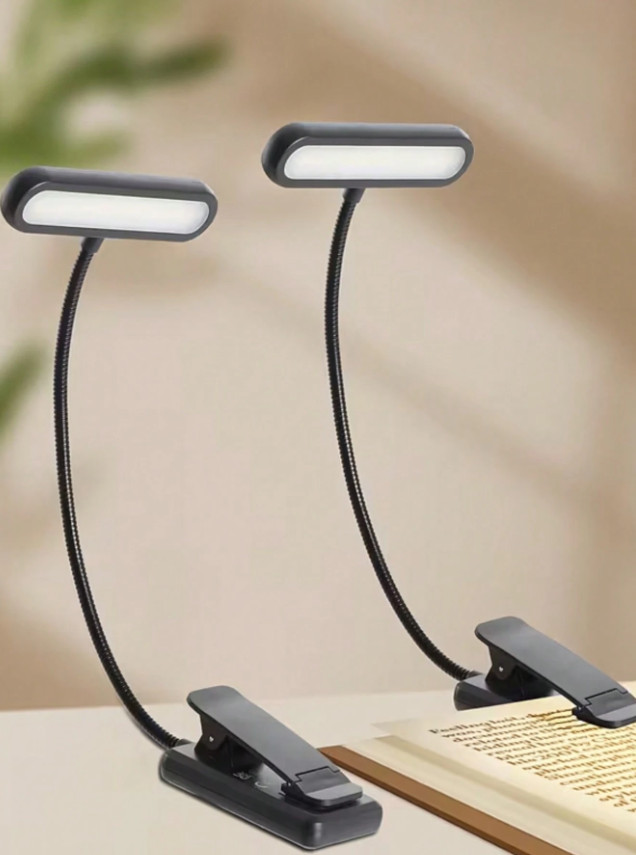 czarna lampka led