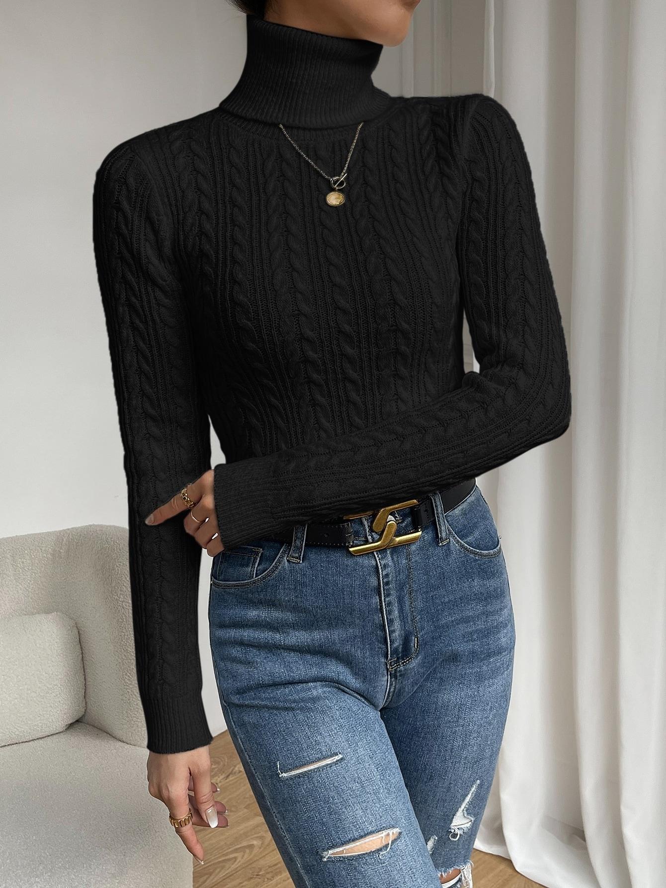CZARNY SWETER GOLF