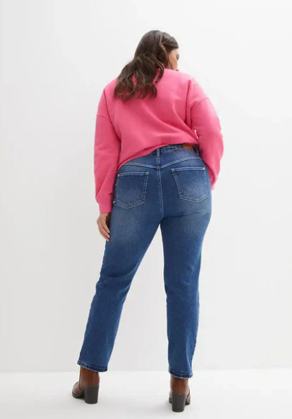 NIEBIESKIE SPODNIE JEANS 