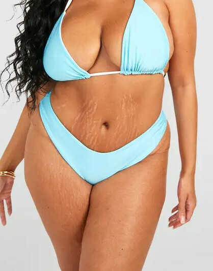 NIEBIESKI DÓŁ OD BIKINI 
