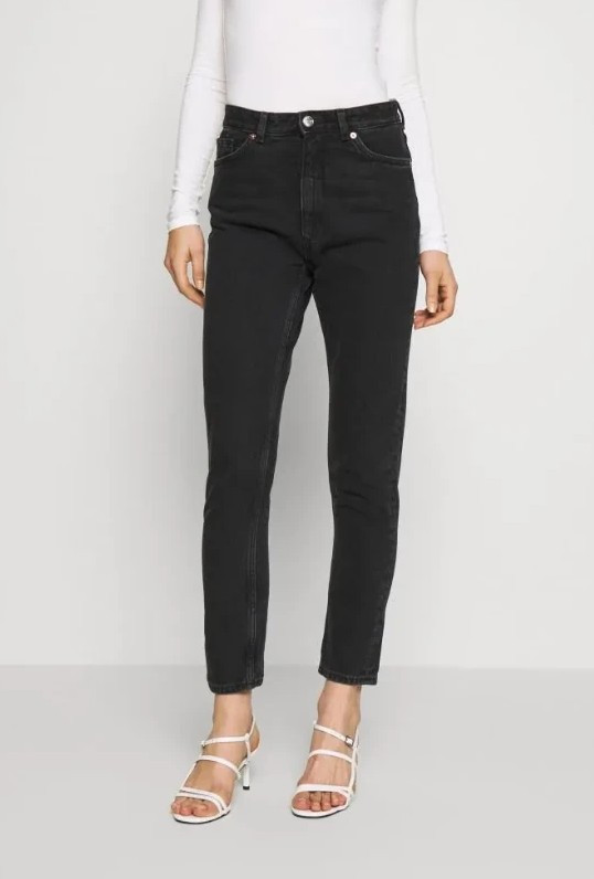 proste spodnie jeans