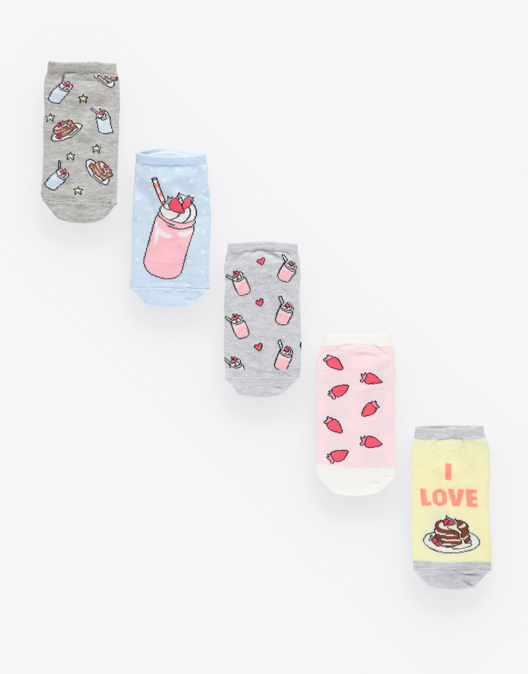 SKARPETKI 5-PACK PRINT