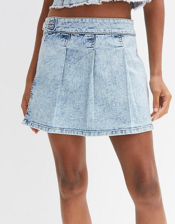 SPÓDNICA JEANSOWA MINI 