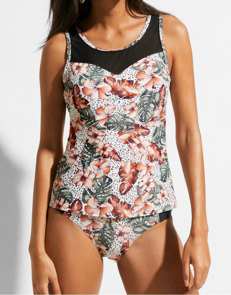TANKINI TOP ZE WZOREM