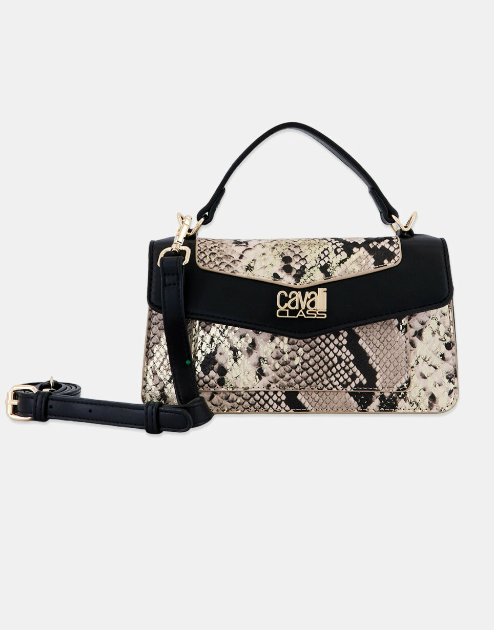 torebka snake print logo