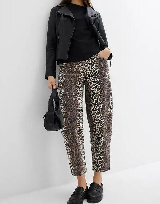BLUZKA DAMSKA BAWEŁNIANA OKRĄGŁY DEKOLT KRÓTKI RĘKAW