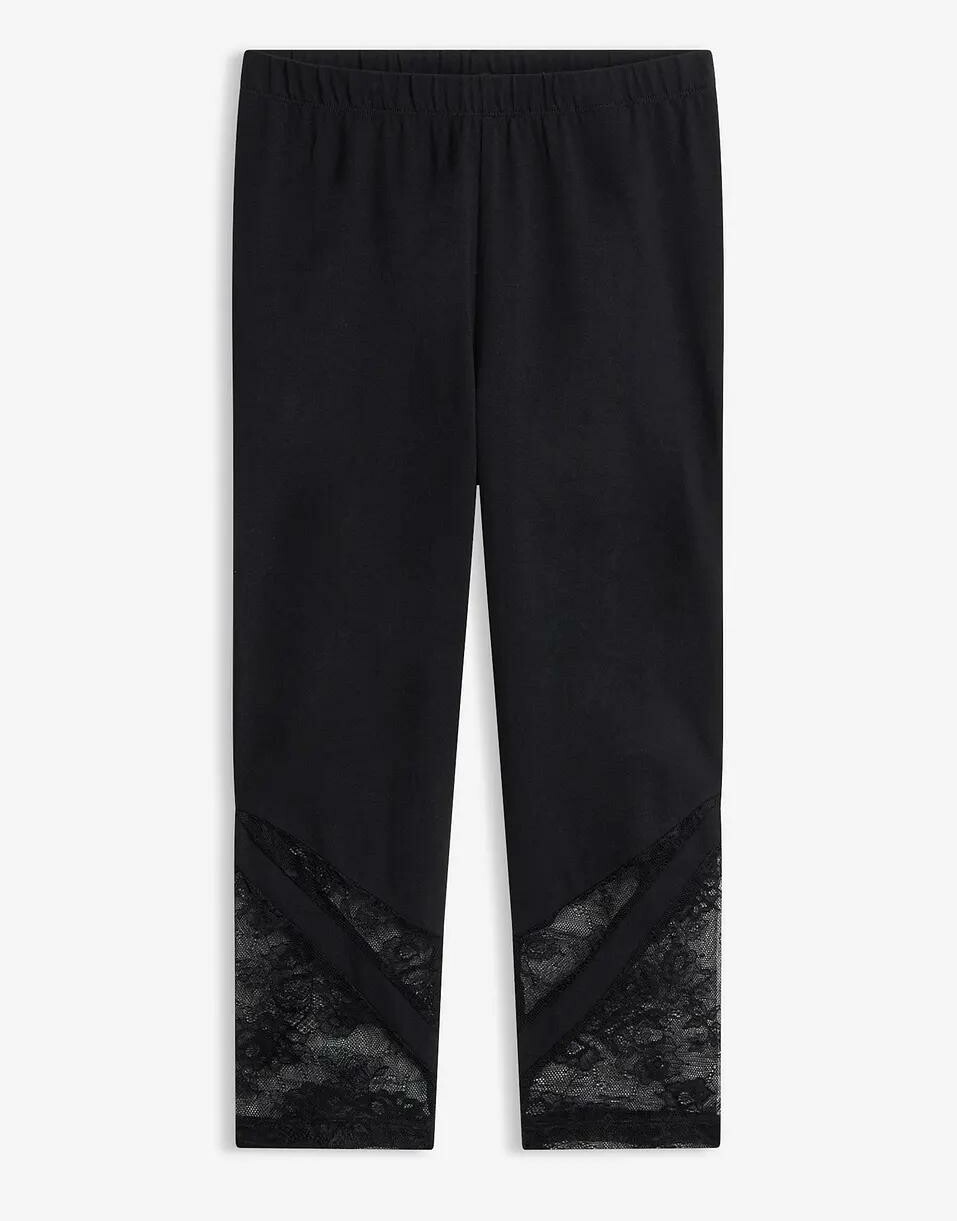 LEGGINSY RYBACZKI Z KORONKĄ
