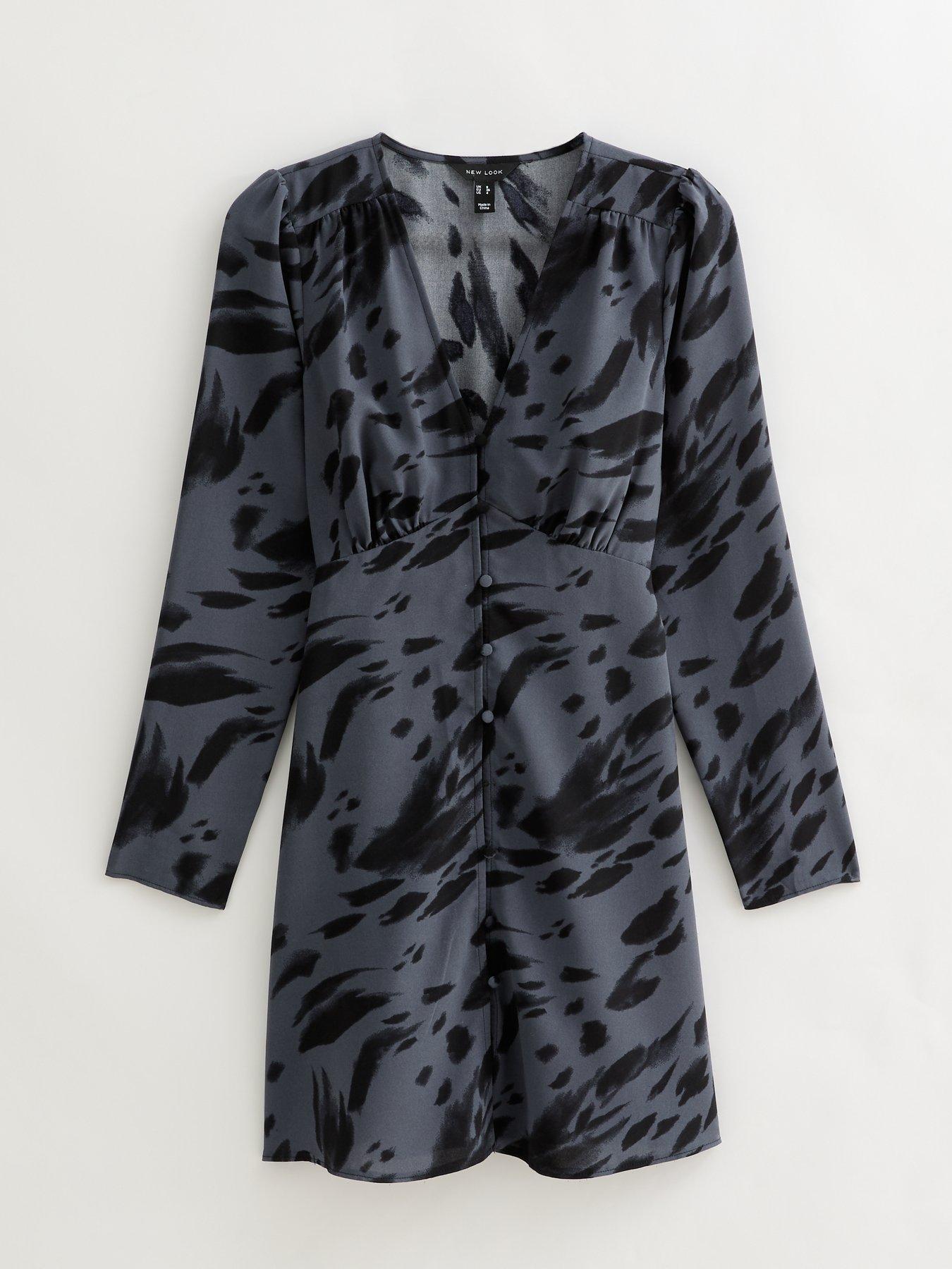 NEW LOOK Sukienka mini Blur Print 