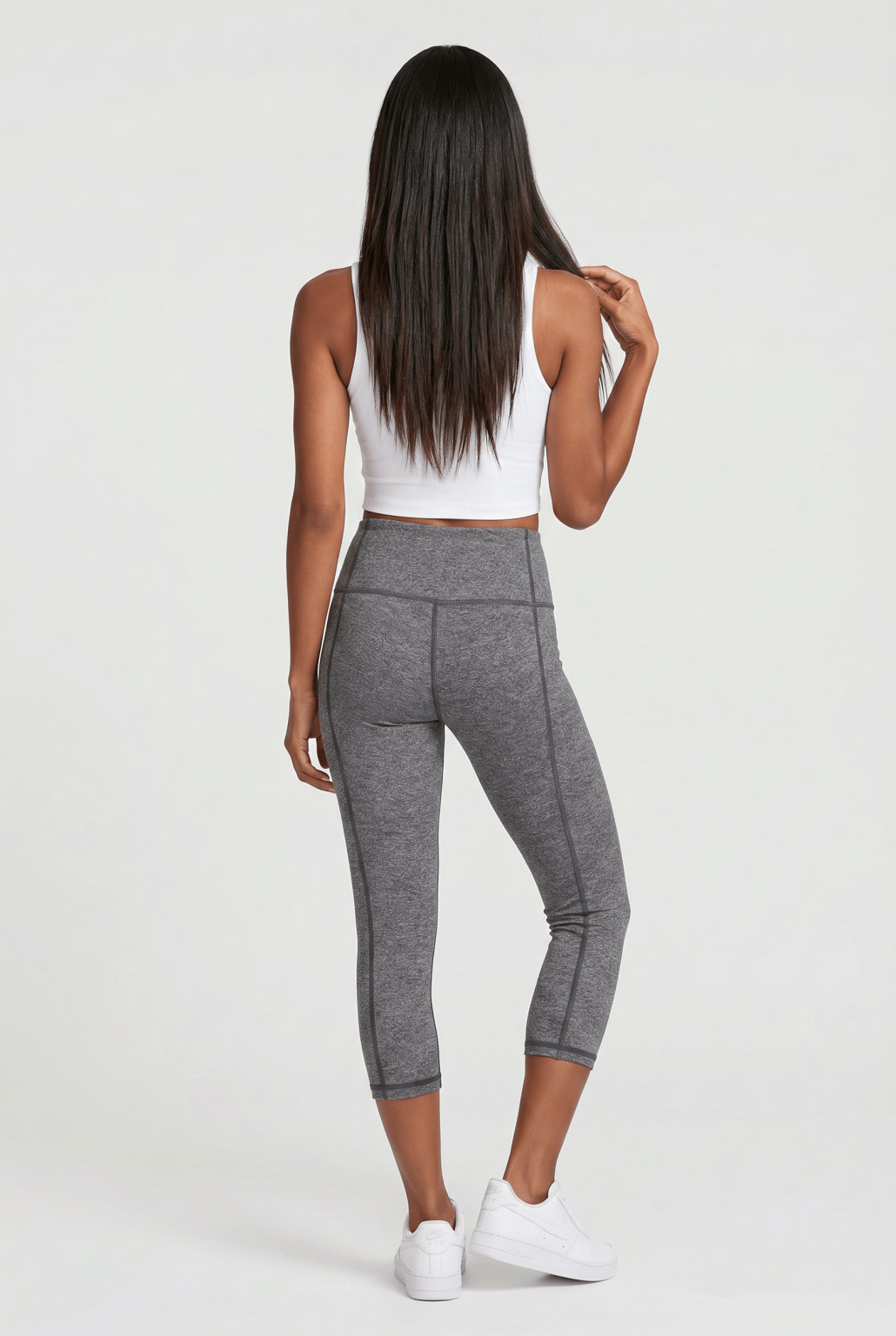 szare legginsy 3/4