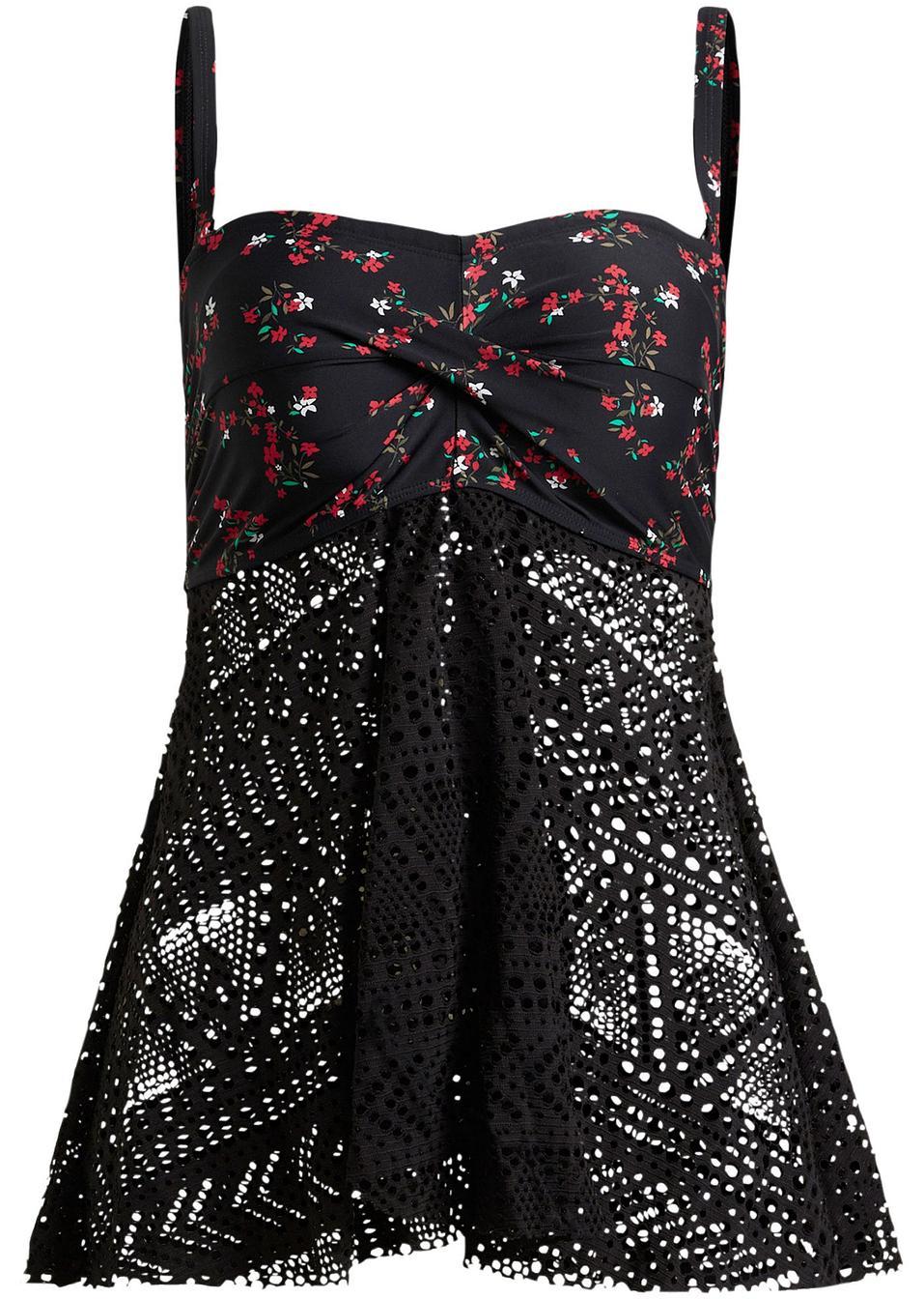 GÓRA OD TANKINI W KWIATOWY WZÓR