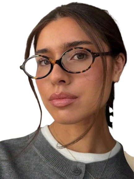 okulary zerówki animal print