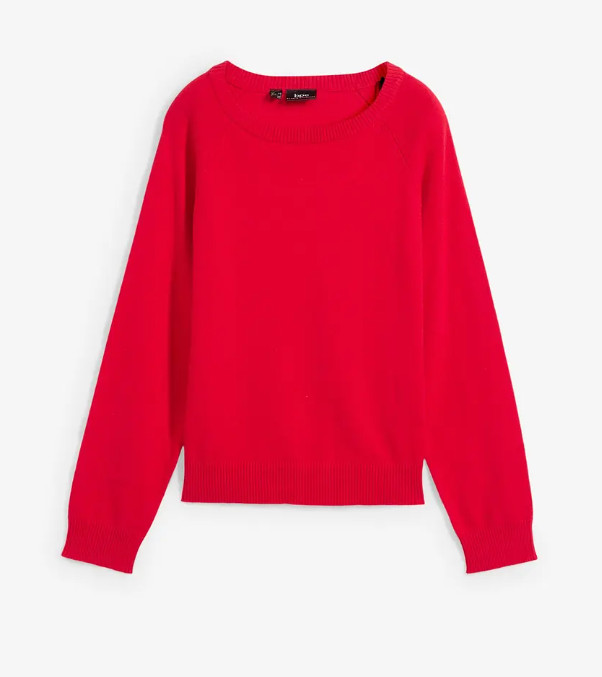 SWETER DZIANINOWY DAMSKI