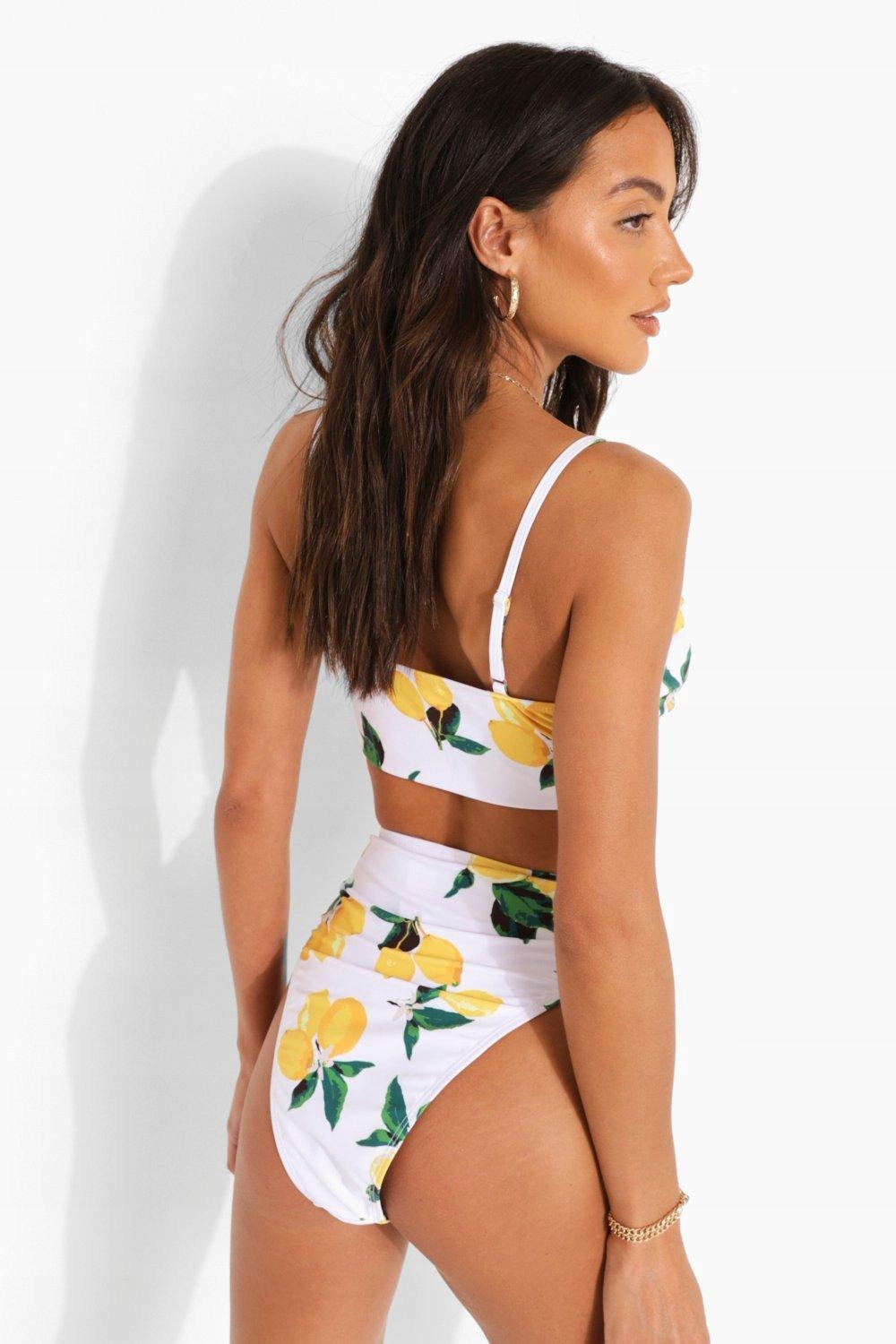 dół od bikini print 