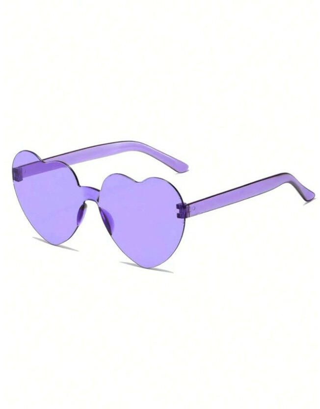 FIOLETOWE OKULARY SERCE