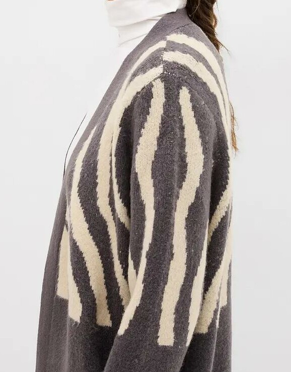 SWETER DAMSKI REGULAR KARDIGAN 
