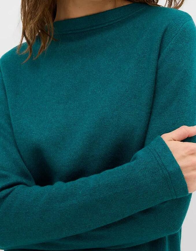SWETER Z OKRĄGŁYM DEKOLTEM 
