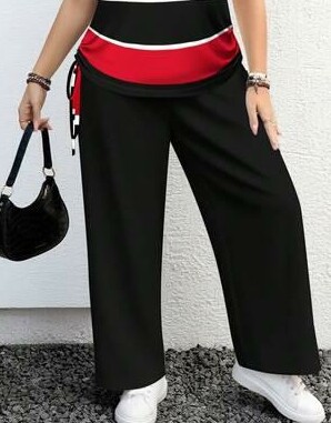 CZARNE SPODNIE CASUAL