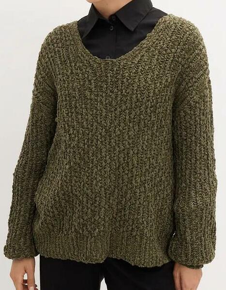 SWETER DAMSKI ZIELONY