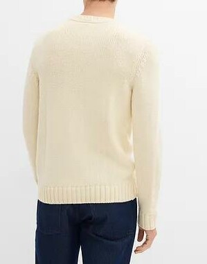 GRUBY SWETER MĘSKI
